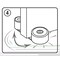Prime-Line Door Stop w/ Door Retainer on Pivoting Arm, Tan, w/Adhesive Back, For 1-3/4 in. Thick Door 1 Set U 101116 - alternate 6